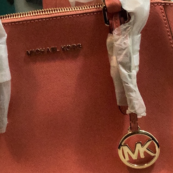 Michael Kors Orange Women's Bag - Picture 13 of 14